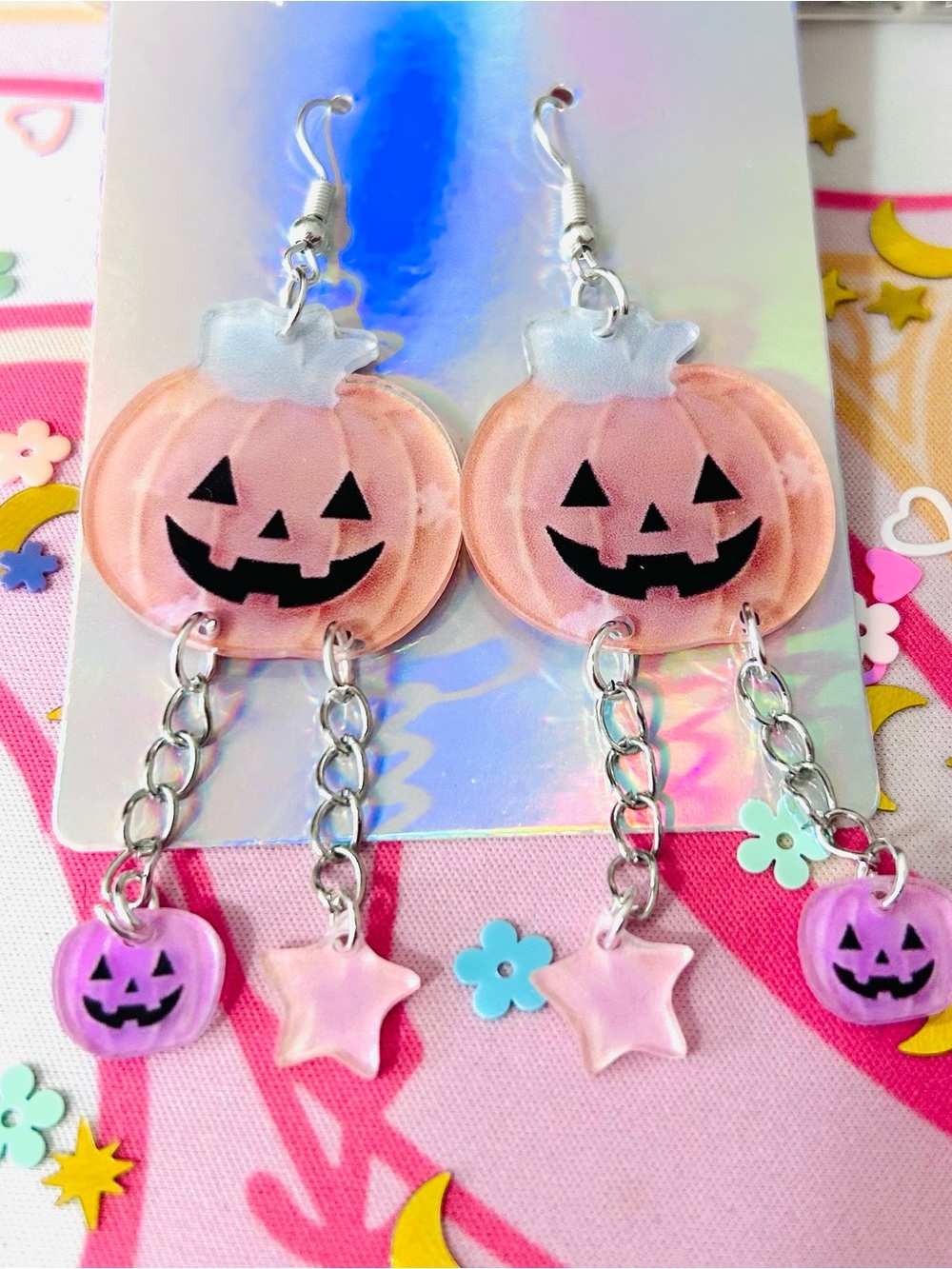 Halloween Cute Pumpkin Earrings